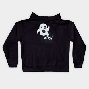 Happy Halloween cute ghost Kids Hoodie